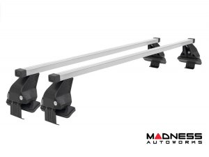 Alfa Romeo Tonale Roof Rack Cross Bars - for models w/o factory roof rails - Silver